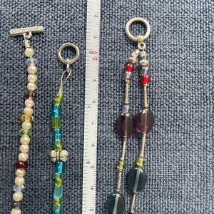 Lot of Beaded Necklaces, Bracelets and anklets